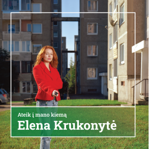 Ateik į mano kiemą x Elena Krukonytė | Fabijoniškės (8 km)