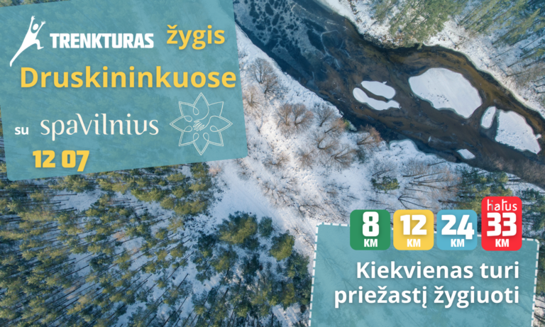 TrenkTuras žygis Druskininkai 2024