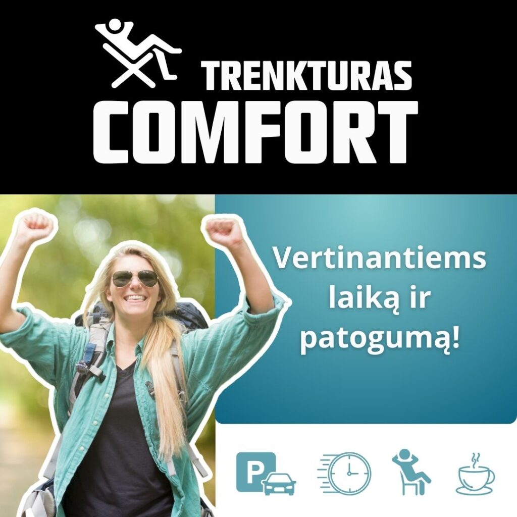 TrenkTuras COMFORT paketas