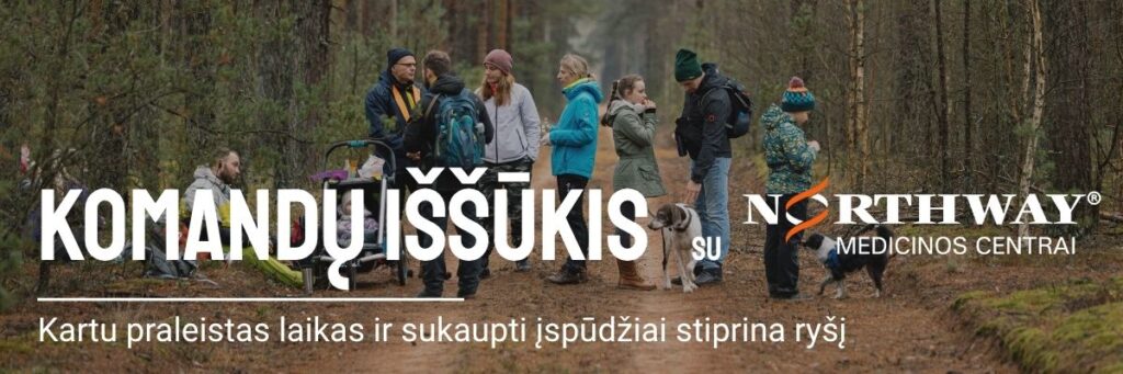 Trenkturas komandų įskaita su Northway