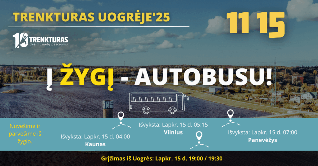 TrenkTuro Žygis Uogrėje Latvija