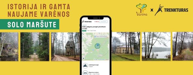 Varėna Glūko solo maršrutas