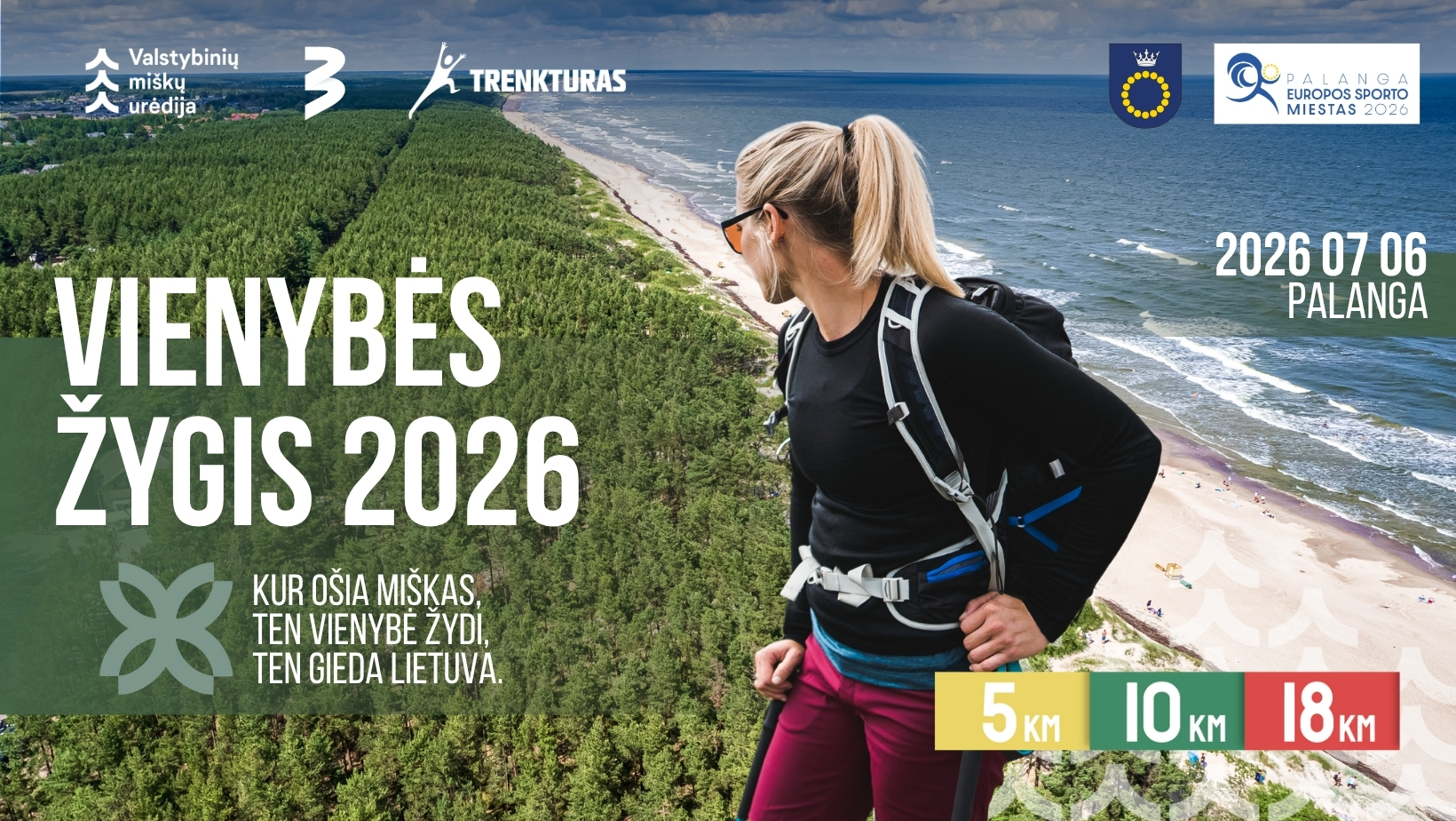 TrenkTuras: VMU vienybės žygis Palangoje'26