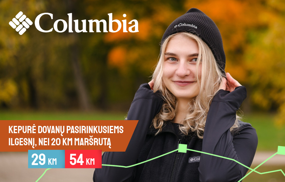 TrenkTuras: Žygis tarp girių ir uolų'26 presented by Columbia