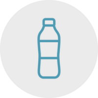 VANDUO | Negazuotas vanduo buteliukuose.